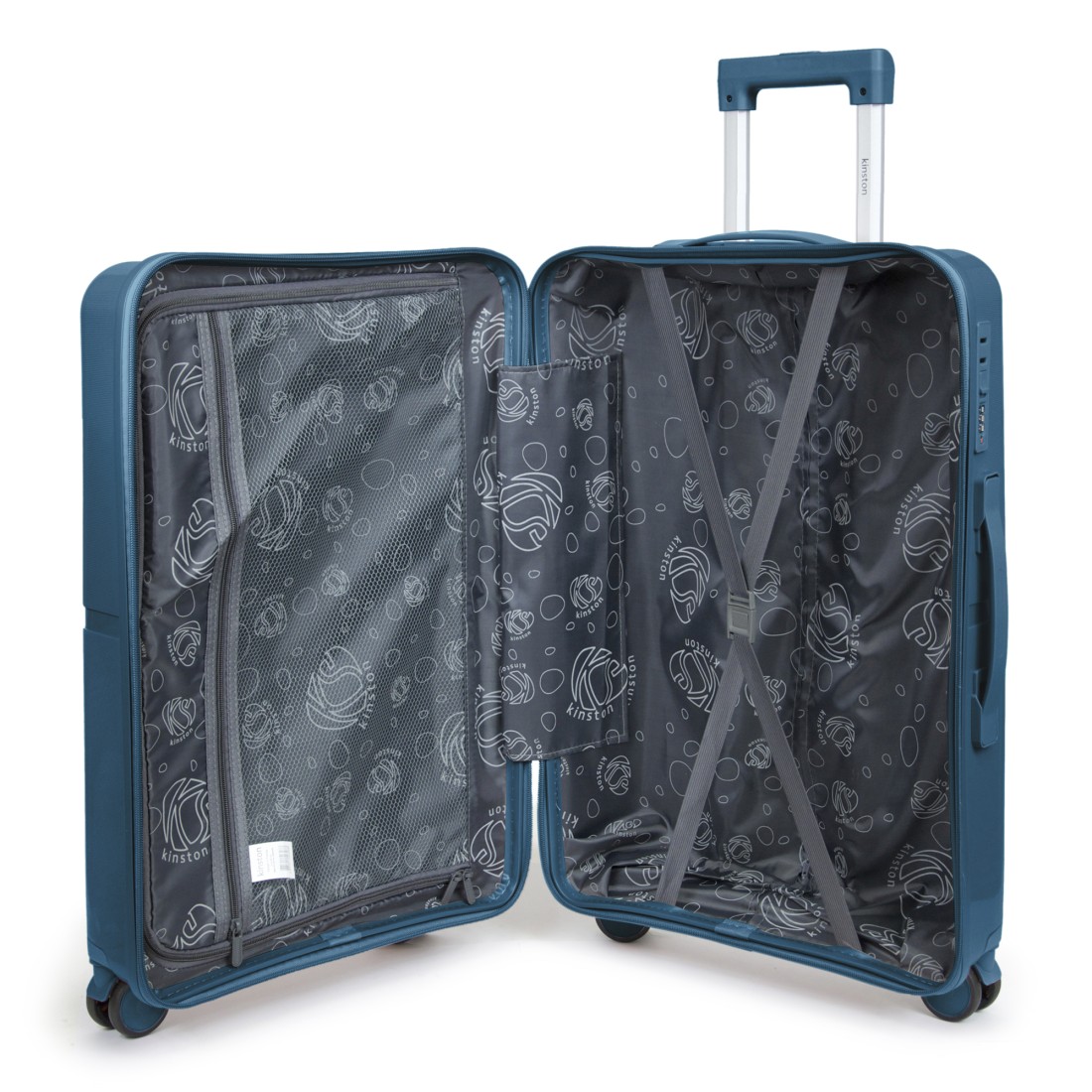SET DE 3 VALISES PP 8 ROUES