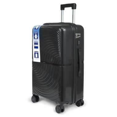 SET DE 3 VALISES PP 8 ROUES