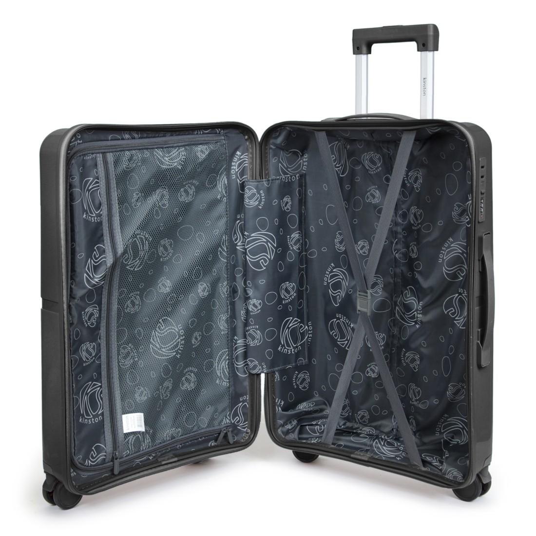 SET DE 3 VALISES PP 8 ROUES
