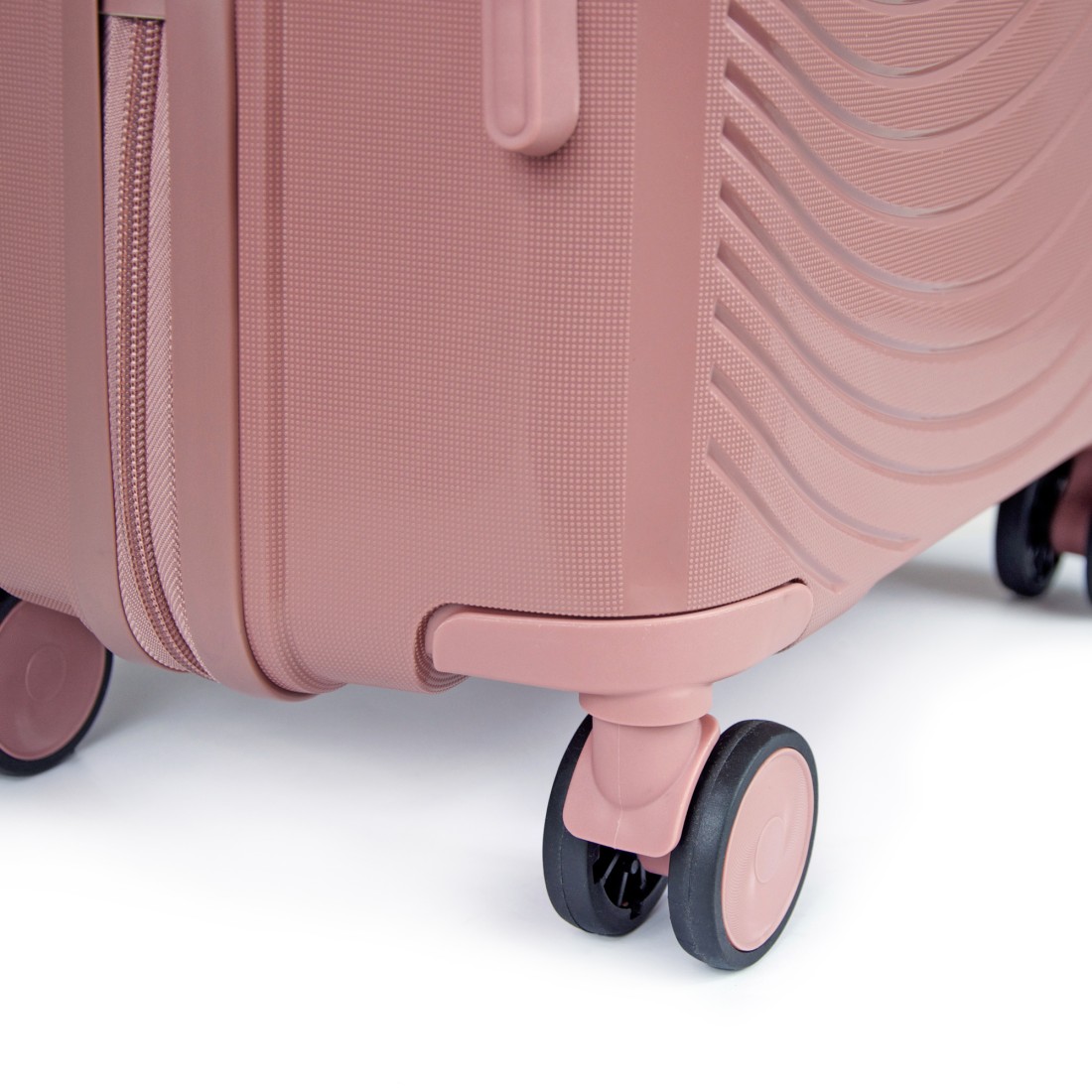SET DE 3 VALISES PP 8 ROUES