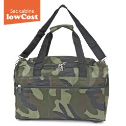 SAC VOYAGE LOW COST TEXTILE PETIT MODELE (camouflage)