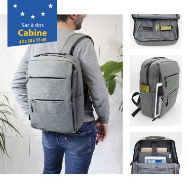 SAC A DOS TEXTILE