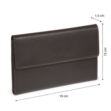 PORTE CHEQUIER/CARTE 3 VOLETS