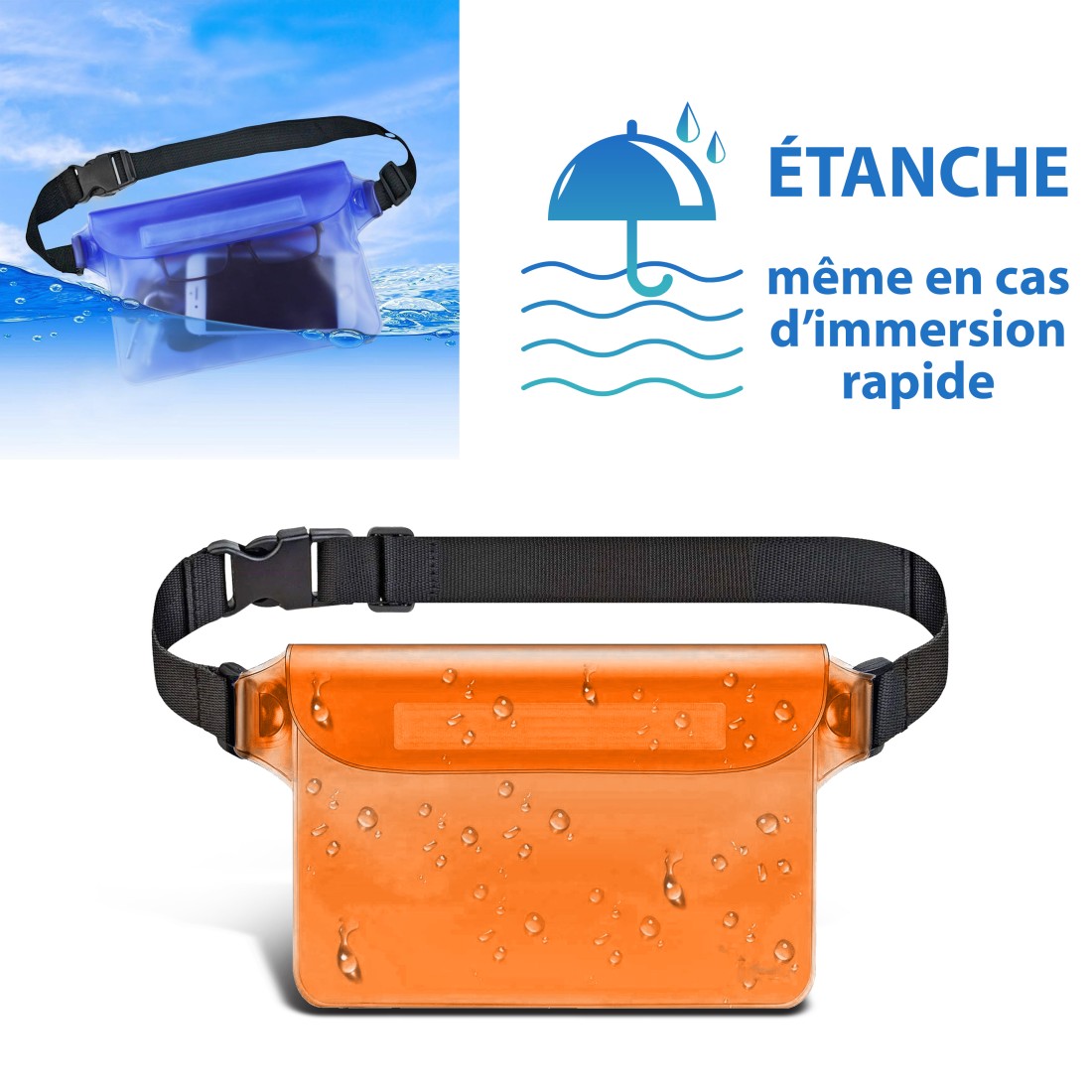 SAC BANANE ETANCHE