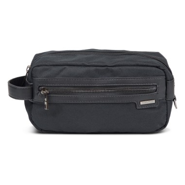 Trousse textile noire 25X12cm