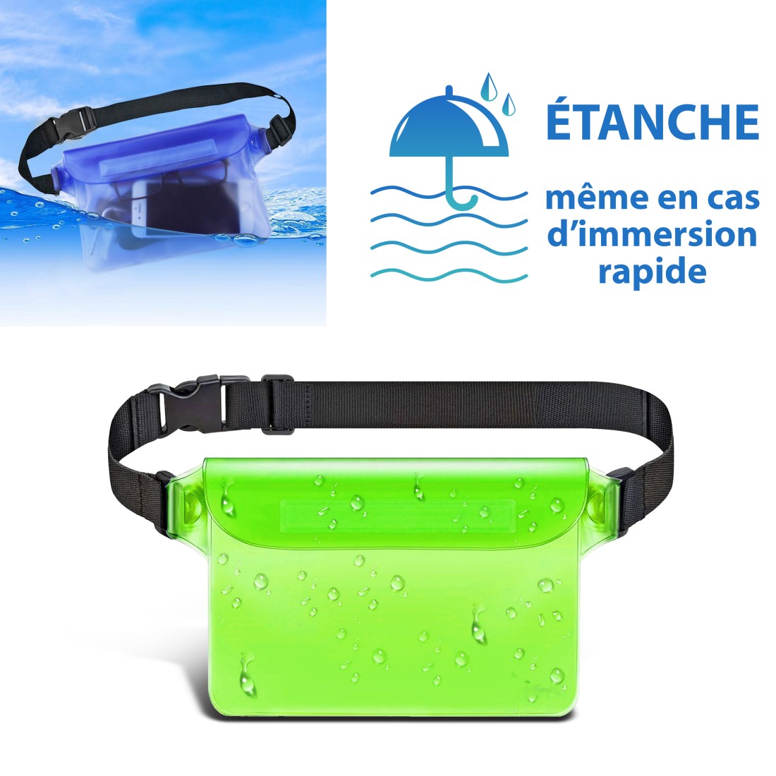 SAC BANANE ETANCHE