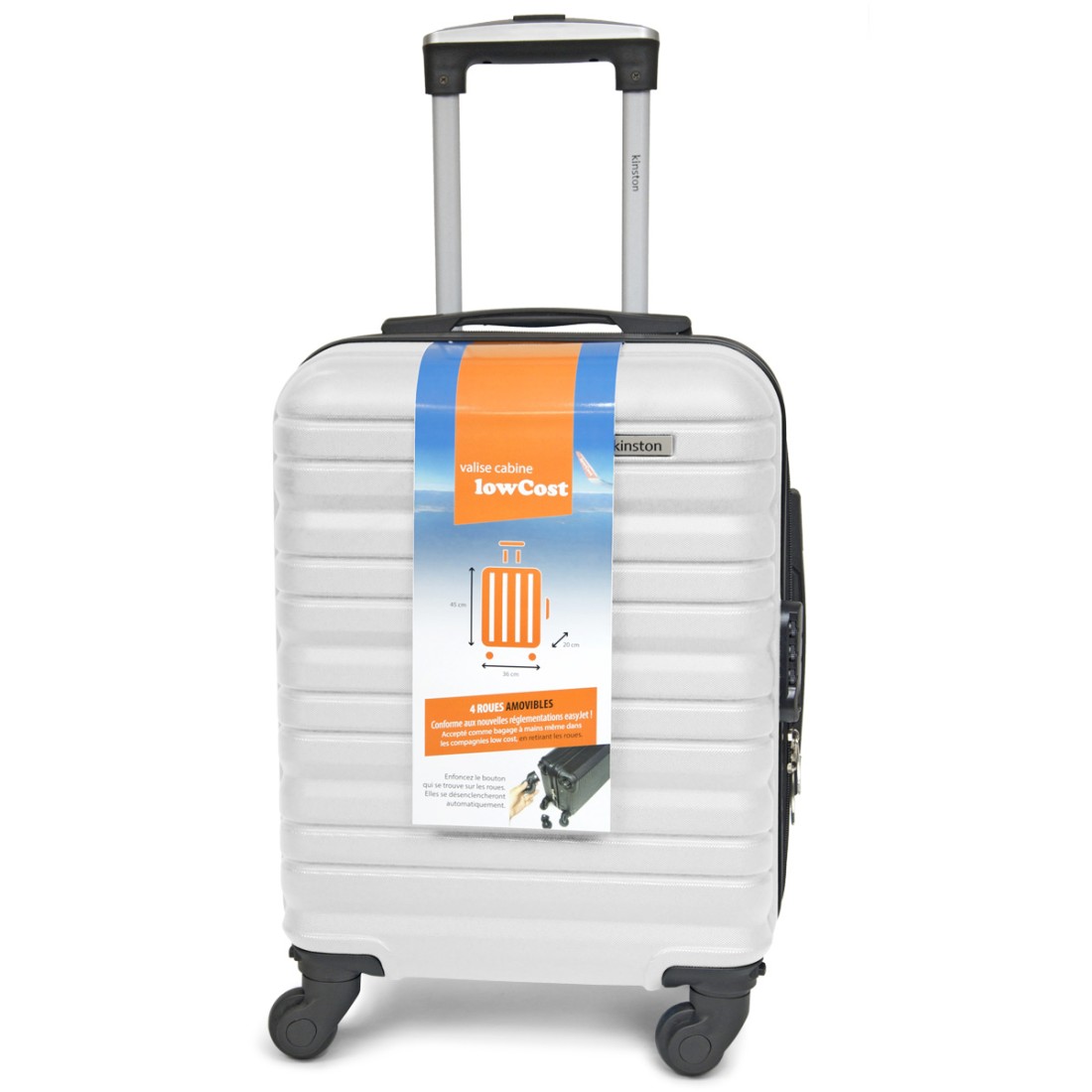 VALISE CABINE ABS - COMPAGNIES LOW COST