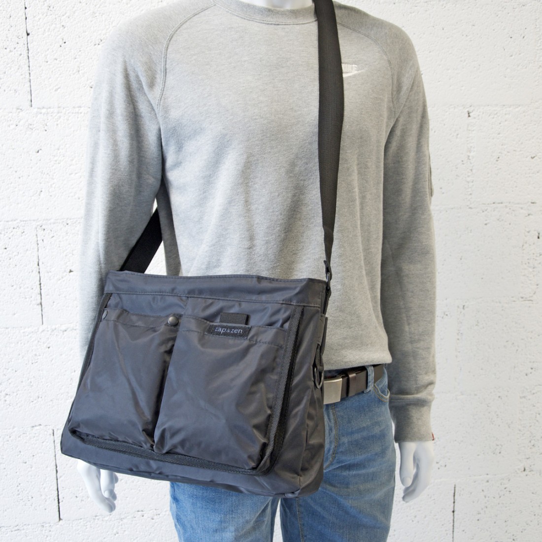 BESACE BLACK BLUE