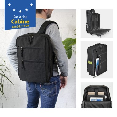 SAC A DOS TEXTILE CABINE