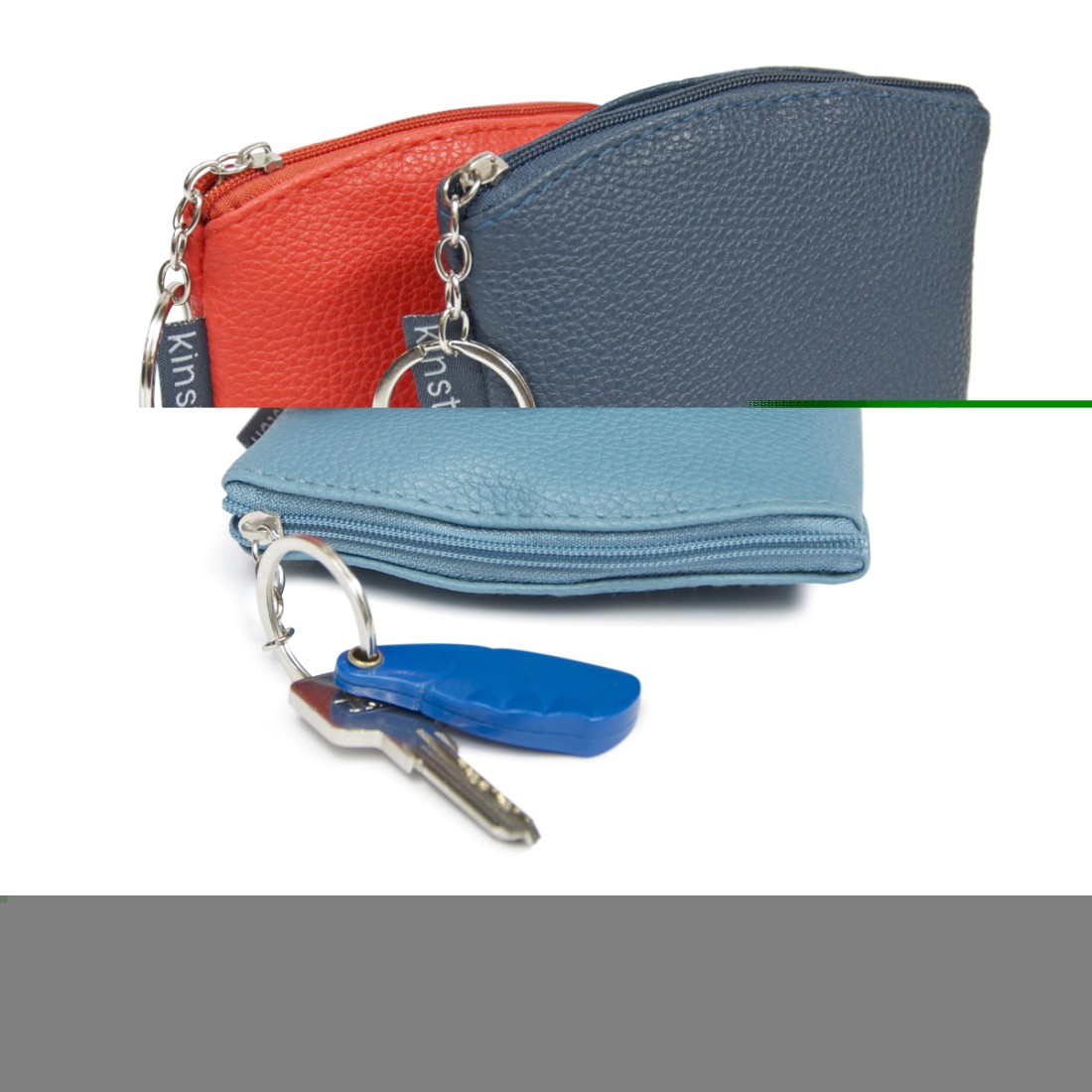 PORTE MONNAIE A FERMETURE GLISSIERE