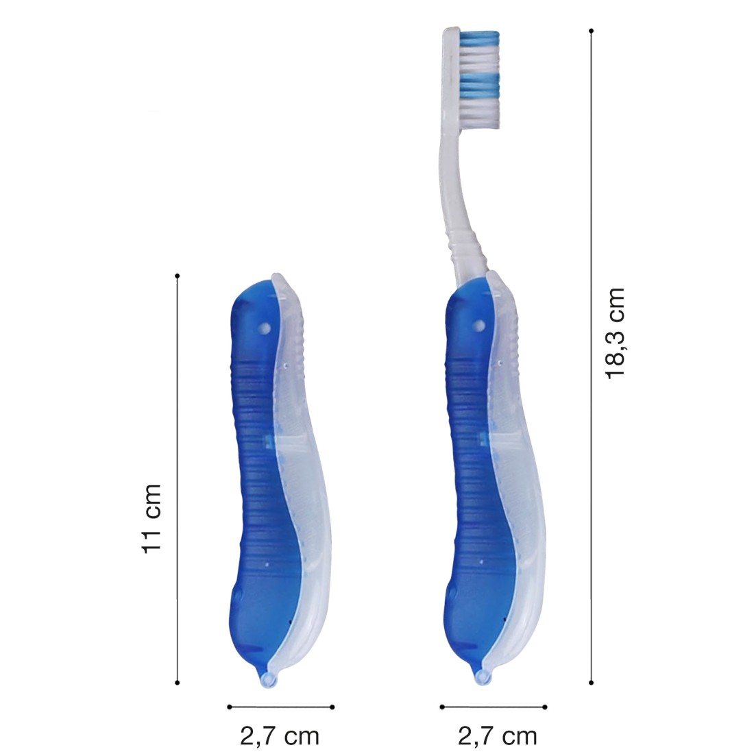 ENSEMBLE 4 BROSSES A DENT PLIABLE CLASSIQUE