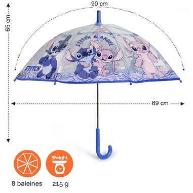 PARAPLUIE TRANSPARENT STITCH