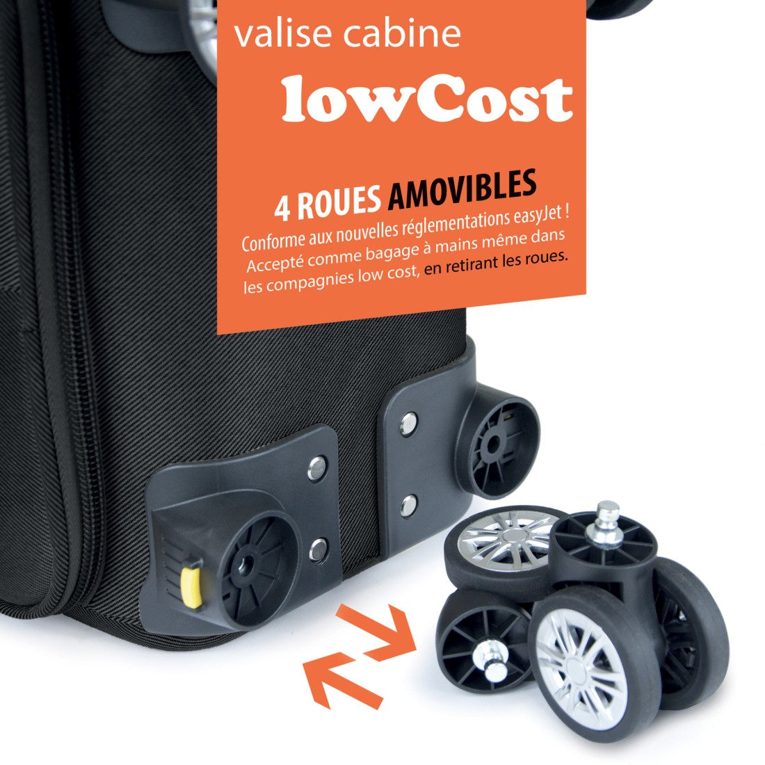 SET DE 3 VALISES TEXTILE