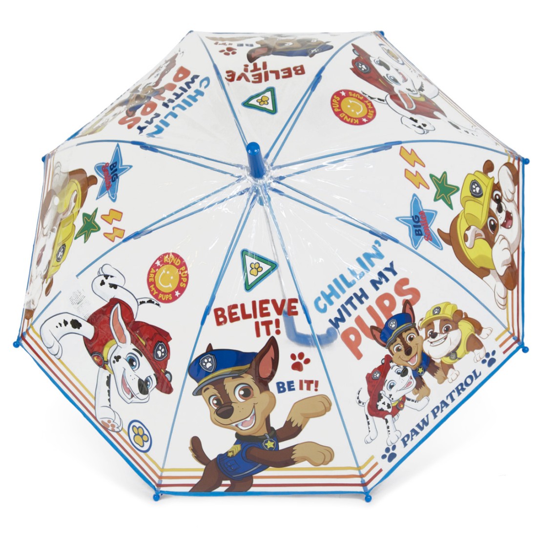 PARAPLUIE TRANSPARENT PAT PATROUILLE