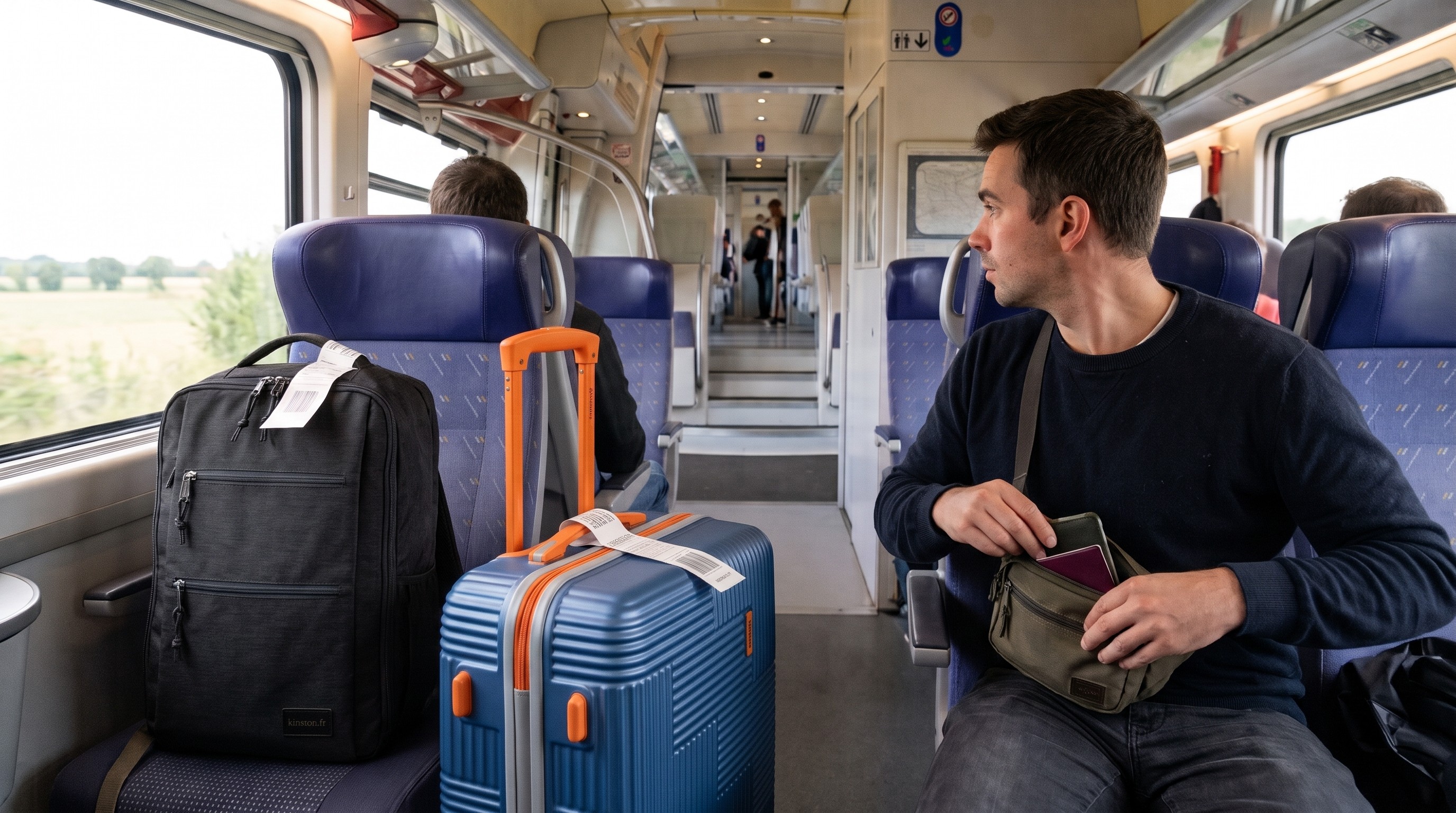 Vol de bagages dans les trains : comment se protéger ?