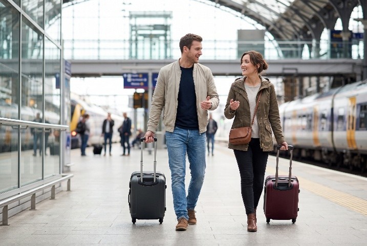 Voyager en couple : une grande valise ou deux valises cabine ?